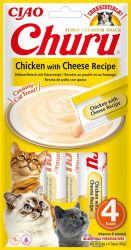 Inaba Cat Churu Püré - csirke sajttal 4 x  14 g