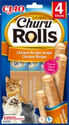 Inaba Cat Churu Rolls - csirke 4 x  10 g