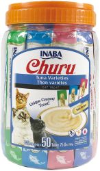 Inaba Cat Churu Püré - tonhal mix 50 db 50 x  14 g