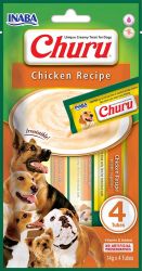 Inaba Dog Churu Püré - csirke 4 x  14 g