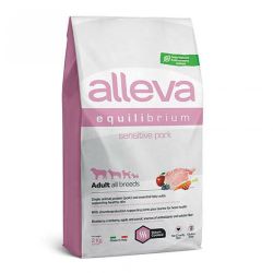 Alleva Equilibrium Adult Dog Sensitive - sertés  2 kg