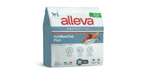 Alleva Equilibrium Sterilized Cat - hal  400 g