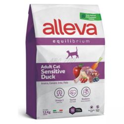 Alleva Equilibrium Adult Cat Sensitive - kacsa  1.5 kg