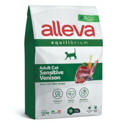 Alleva Equilibrium Adult Cat Sensitive - szarvas  1.5 kg