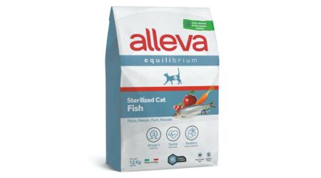 Alleva Equilibrium Sterilized Cat - hal  1.5 kg