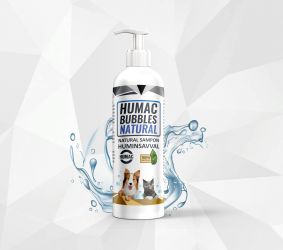HUMAC BUBBLES NATURAL SAMPON  250 ml