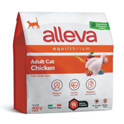 Alleva Equilibrium Adult Cat - csirke  400 g
