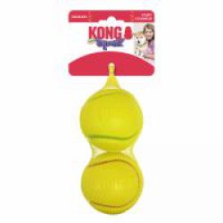 KONG Squeezz Tennis Ball  2 db - 8 cm