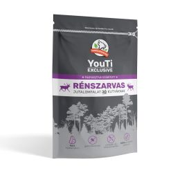 Farkaskonyha YouTi Exclusive jutalomfalat rénszarvasos ízesítésben  50 g