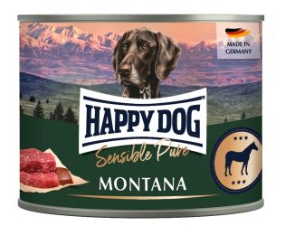Happy Dog Sensible Pure Montana - Lóhúsos konzerv  200 g