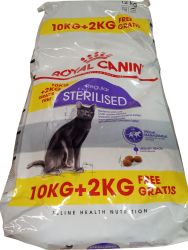 Royal Canin Sterilised - ivartalanított felnőtt macska száraz táp  12 kg