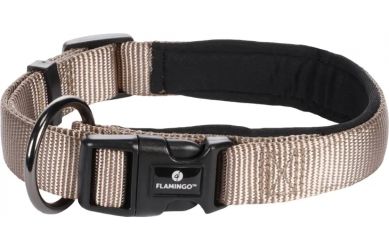 Flamingo Abbi nyakörv - taupe  XS - 2 cm x 35-40 cm