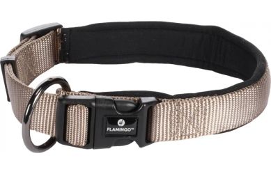 Flamingo Abbi nyakörv - taupe  S - 2 cm x 40-45 cm