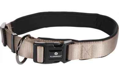 Flamingo Abbi nyakörv - taupe  XXL - 3.2 cm x 60-65 cm