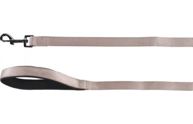 Flamingo Abbi póráz - taupe 2 cm x 130 cm   1 db