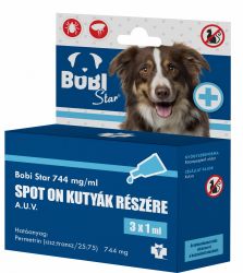 Bobi Star rácsepegtető oldat  3 db