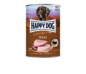 Happy Dog Sensible Pure Texas - Pulykahúsos konzerv  400 g