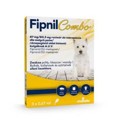 FIPNIL COMBO SPOT-ON 67 MG/60,30 MG 3 x  0.67 ml