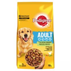 Pedigree Adult száraztáp - csirkével és zöldséggel  10 kg