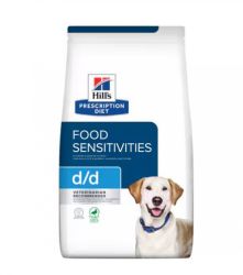 Hill's Prescription Diet d/d Food Sensitivities száraz kutyatáp, kacsa & rizs  1.5 kg