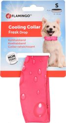 Flamingo hűsítő nyakörv - pink 4 cm x 16-22 cm   1 db