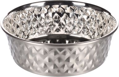 Flamingo fémtál - Diami ezüst színű  1 db