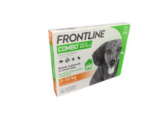 FRONTLINE COMBO KUTYA S /2-10 KG/ 3 x 0,67 ml  3 x  0.67 ml