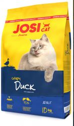 Josicat Crispy Duck - ropogós kacsa ízesítésű száraztáp macskáknak  10 kg