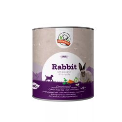 Farkaskonyha BIO nyúl párolt menü kutyáknak  800 g