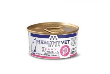 Healthy Vet Diet Cat Dermal - bőr támogatására  85 g