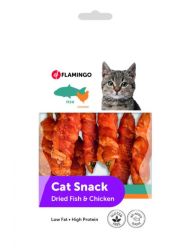 Flamingo Hapki szárított snack - hal, csirke  50 g