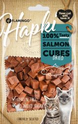 Flamingo Hapki Snack szárított lazacos kockák  85 g
