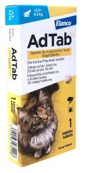 Adtab rágótabletta macskák részére 2-8 kg  1 tabletta