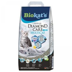 GimCat Biokat's Diamond Care MultiCat Fresh macskaalom  8 l