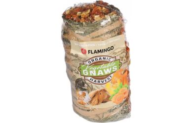 Flamingo zöldséges rágcsáló széna  200 g