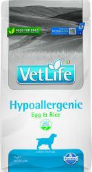 Vet Life Dog Hypoallergenic Egg & Rice  2 kg