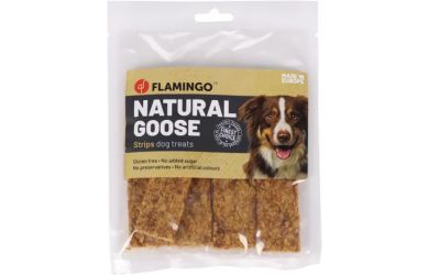 Flamingo Kutya Snack - liba csíkok  100 g