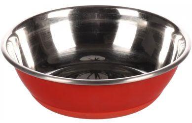 Flamingo Tobias fémtál kutyáknak - piros  300 ml