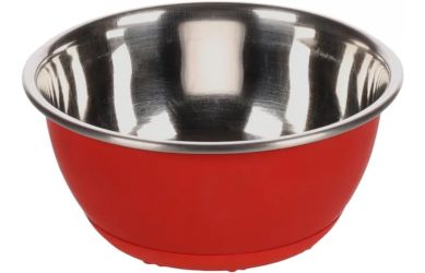 Flamingo Tobias fémtál kutyáknak - piros  500 ml