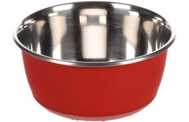 Flamingo Tobias fémtál kutyáknak - piros  950 ml