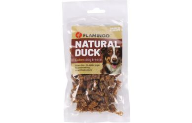 Flamingo Nature Snack - kockázott kacsa  80 g