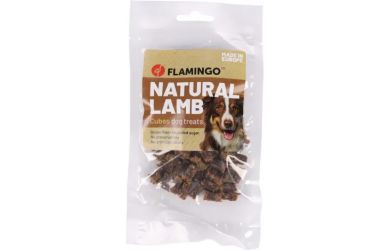 Flamingo Nature Snack - kockázott bárány  80 g