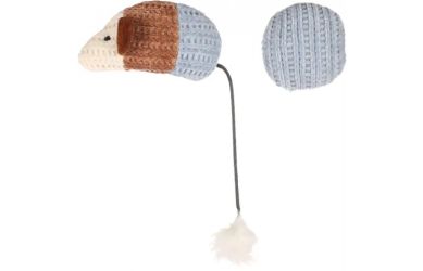 Flamingo Blaro egér labdával macskajáték  Kék 1 db