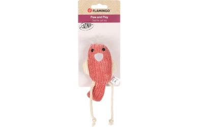 Flamingo Blaro madár macskajáték  Piros 1 db