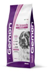 Gemon Dog Adult All Breed száraz kutyatáp - sertés, rizs  15 kg