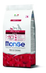 Monge Daily Line Mini Senior száraz kutyatáp - csirke  3 kg