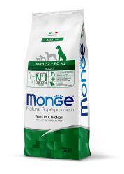 Monge Daily Line Maxi Adult száraz kutyatáp - csirke  12 kg