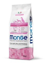 Monge Speciality Line All Breeds Adult Monoprotein - sertés, rizs és burgonya  12 kg