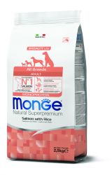 Monge Speciality Line All Breeds Adult Monoprotein - lazac, rizs  2.5 kg