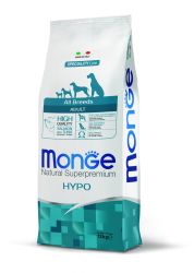 Monge Speciality Line All Breeds Adult Hypoallergenic száraz kutyatáp - lazac & tonhal  12 kg